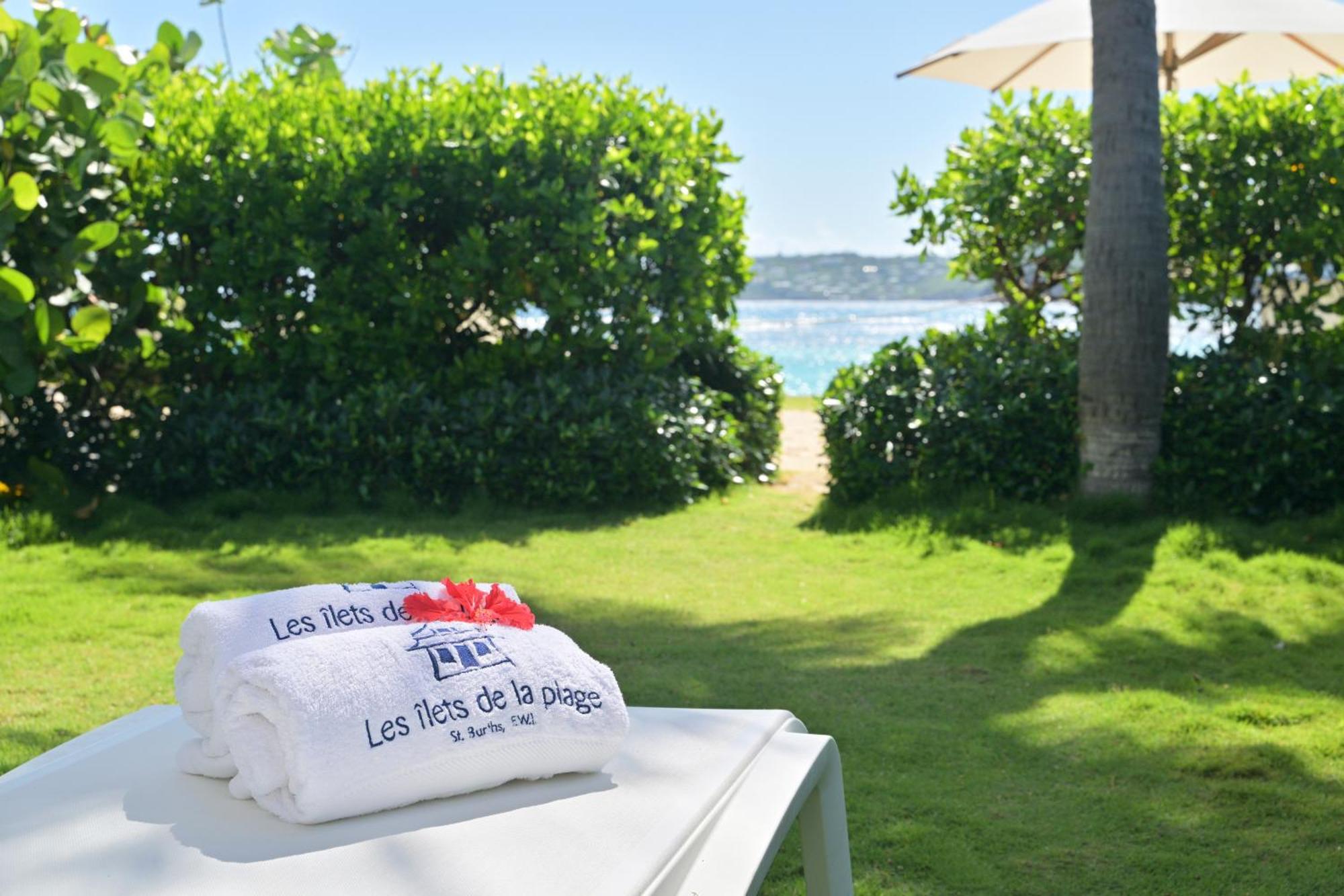 Les Ilets De La Plage Густавия Екстериор снимка